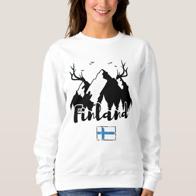 Finnland Sweatshirt (Vorderseite)