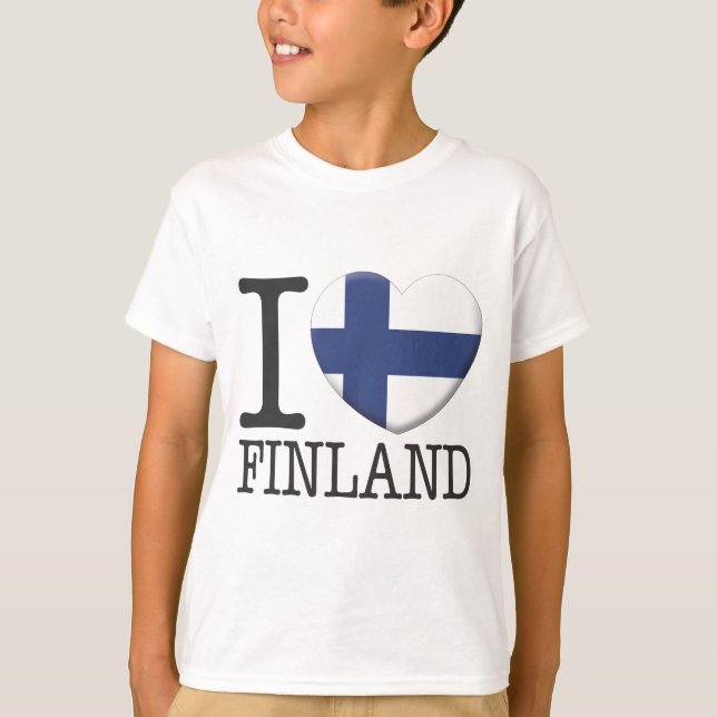 Finnland T-Shirt (Vorderseite)