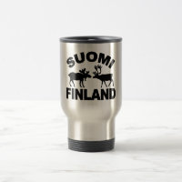 Finnland Tasse Elch & Rentier - Stil wählen