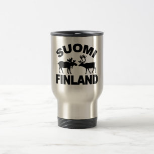 Finnland Tasse Elch & Rentier - Stil wählen
