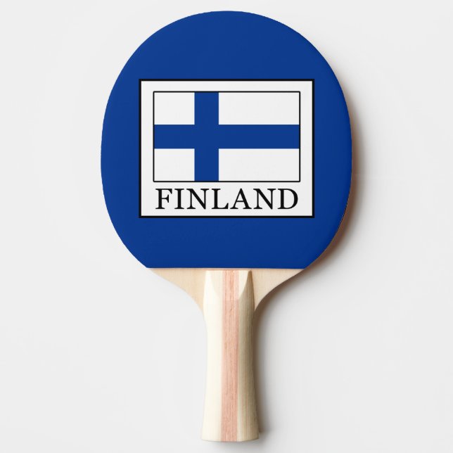Finnland Tischtennis Schläger (Vorderseite)