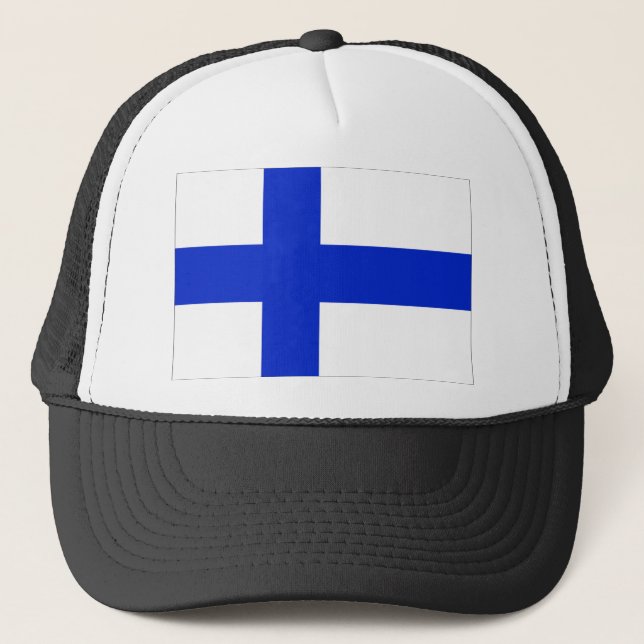 Finnland Truckerkappe (Vorderseite)