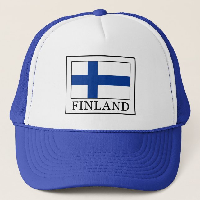 Finnland Truckerkappe (Vorderseite)