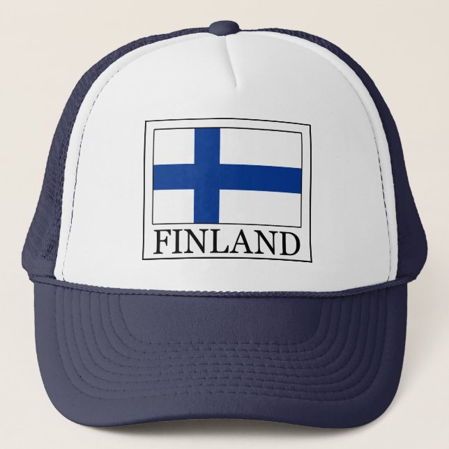 Finnland Truckerkappe (Vorderseite)