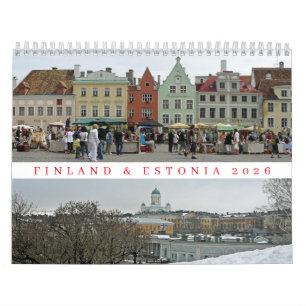 Finnland und Estland - Kalender 2026