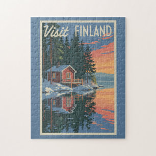 Finnland Vintage Puzzle
