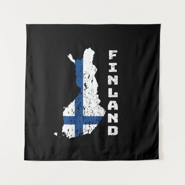 Finnland Wandteppich (Vorderseite)