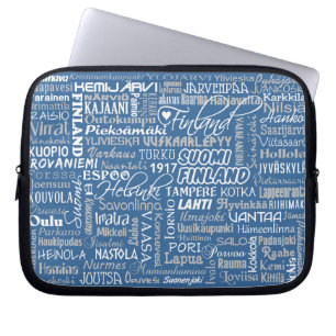 Finnlands Laptop-Ärmel Laptopschutzhülle