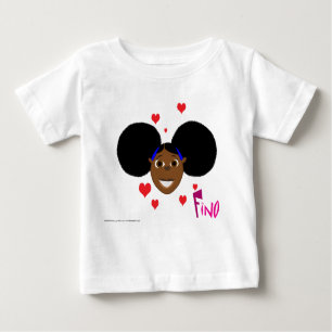 Fino Liebe-Herzen Baby T-shirt
