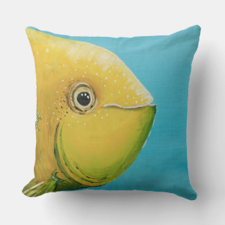 Finside Joke Throw Kissen in Cotton