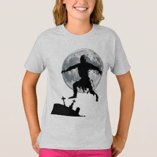 "Finsterer Friedhof" - Frauenoberseite T-Shirt