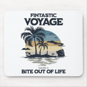 Fintastische Reise, die aus dem Leben kommt Mousepad
