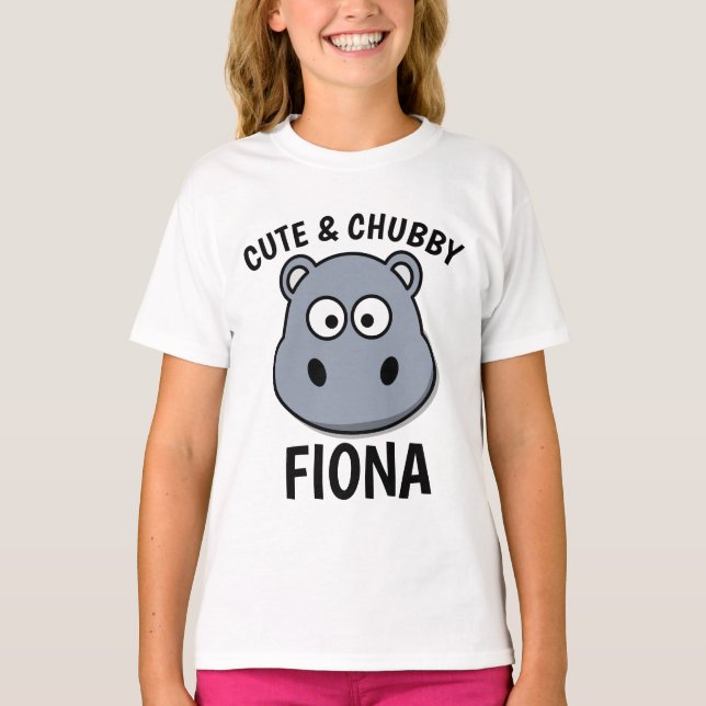FIONA BABY HIPPO T - Shirt (Vorderseite)