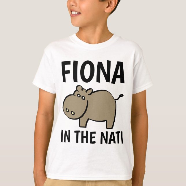FIONA HIPPO Kinder T - Shirt (Vorderseite)