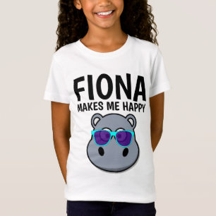 FIONA HIPPO MACHT MICH GLÜCKLICH T - Shirt