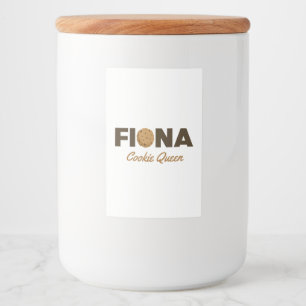 Fiona-Kekse Lebensmitteletikett
