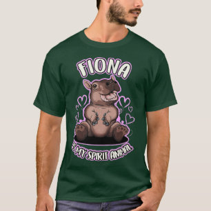 Fiona The Hippo Spirit Animal TeamFiona Baby Hippo T-Shirt