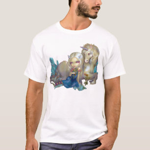 Fiona und das Unicorn SHIRT-Fantasiefeepferd T-Shirt