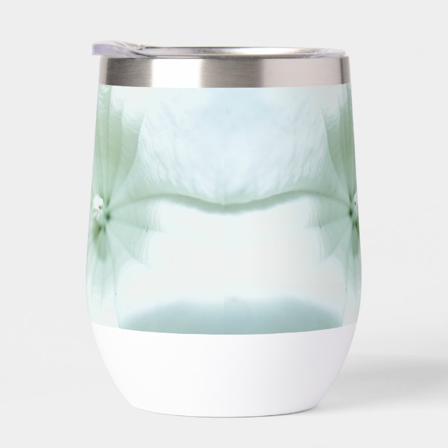 Fiore Bianco Stainless Steel Wine Tumbler (Rechts)