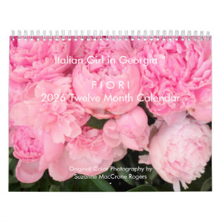 Fiori 2026 Foto-Kalender - Botanik & Blüten Kalender