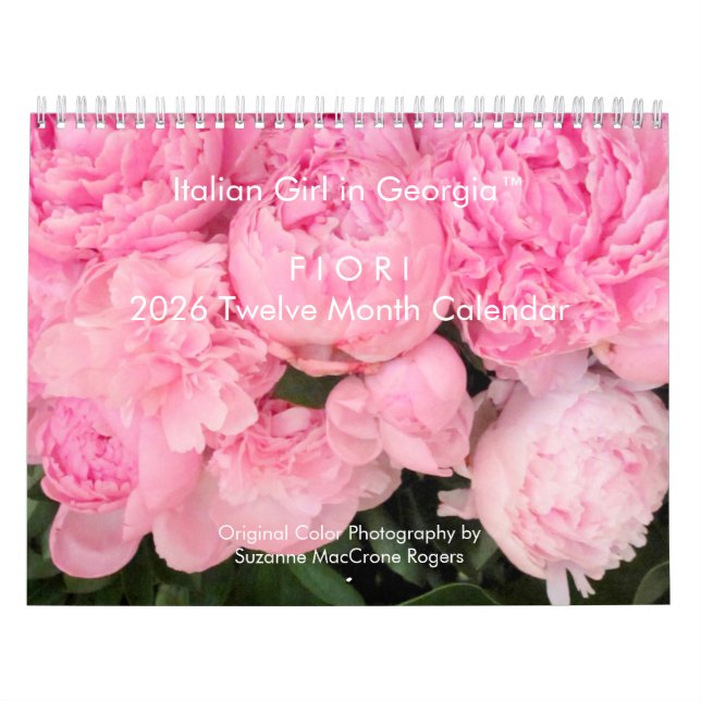 Fiori 2026 Photo Calendar - Botanicals & Blooms Kalender (Titelbild)