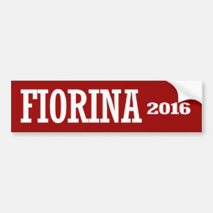 FIORINA 2016 AUTOAUFKLEBER