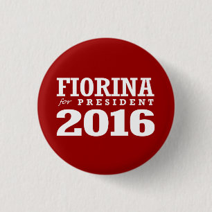 FIORINA FÜR PRÄSIDENTEN 2016 BUTTON