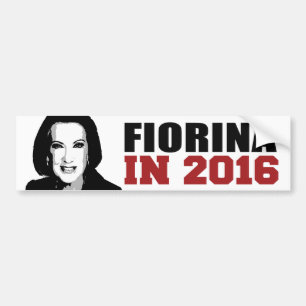 Fiorina im Jahre 2016 Stoßdämpfer - .png Autoaufkleber