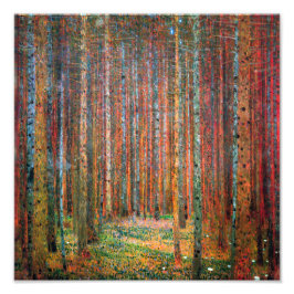 Fir Forest | Gustav Klimt | Fotodruck