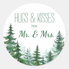 Fir Tree Danke Stickers