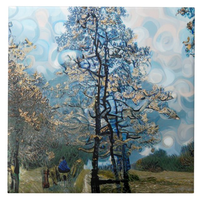 FIR TREE FLIESE (Vorderseite)