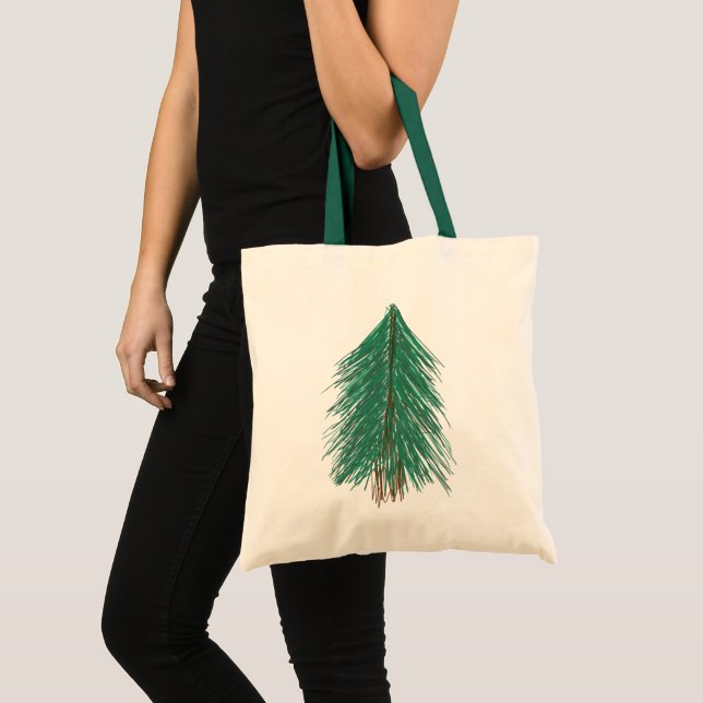 Fir Tree Forest Tragetasche (Vorderseite (Produkt))