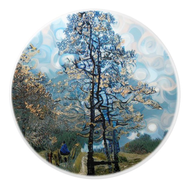 FIR TREE KERAMIKKNAUF (Vorderseite)