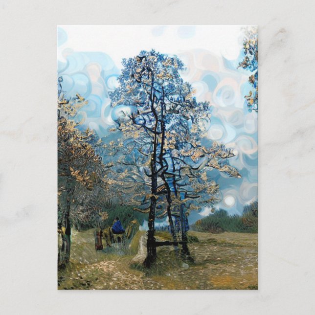 FIR TREE POSTKARTE (Vorderseite)