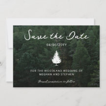 Fir Tree Silhouette Forest Landscape Foto Hochzeit