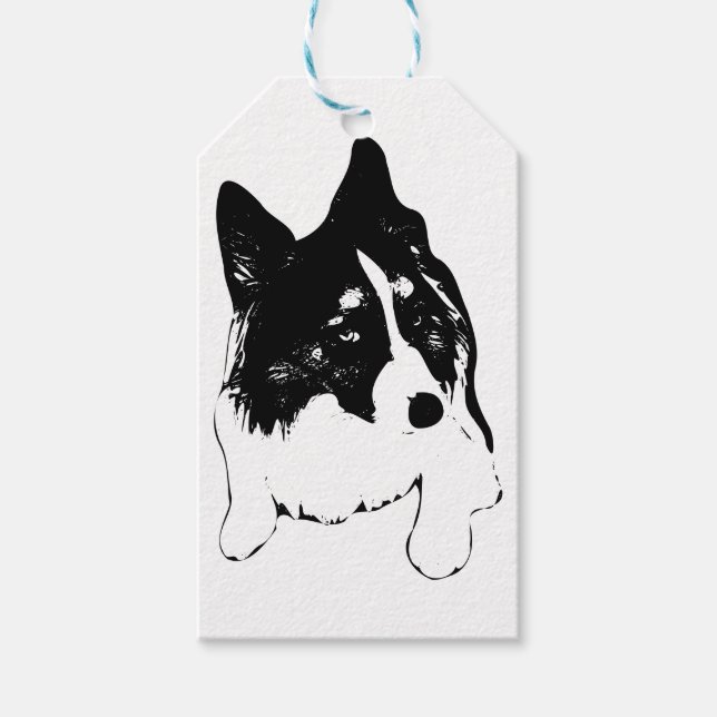 Fir-Twine-Geschenkmarke Geschenkanhänger (Vorderseite)