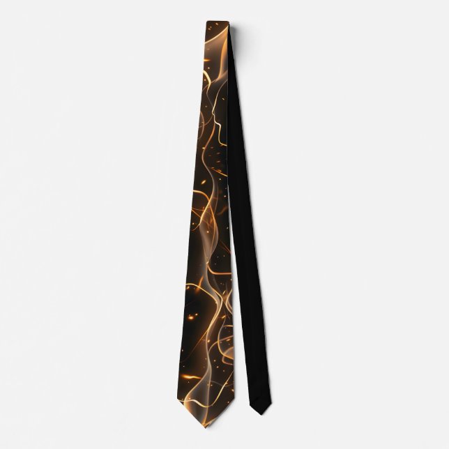 Fire design Tie / Feuer Krawatte (Vorderseite)
