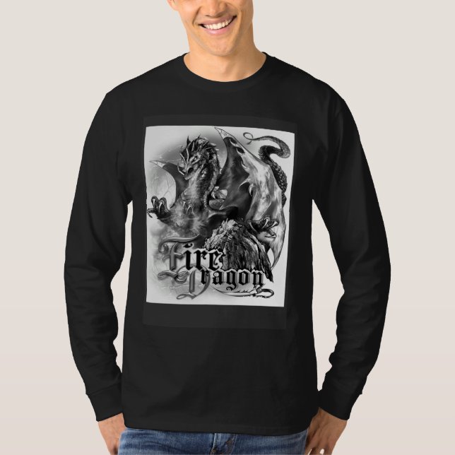 Fire Dragon T-Shirt (Vorderseite)