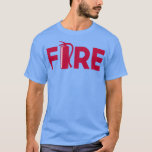 Fire Extinguisher Firefighter Graduation Junior  T-Shirt<br><div class="desc">Fire Extinguisher Firefighter Graduation Junior  .Check out our firefighter t shirt selection for the very best in unique or custom,  handmade pieces from our shops.</div>