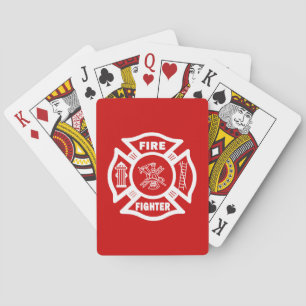 Fire Fighter Maltese Spielkarten