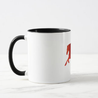 Fire horse Sticker Tasse