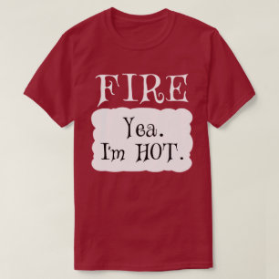 FIRE Hot Packet Halloween Taco Kostüm T-Shirt