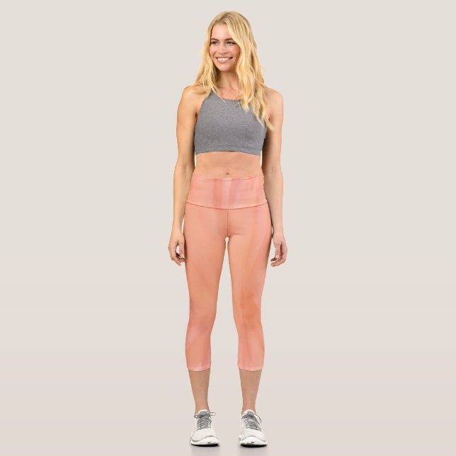 Fire-Hot Pants Capri Leggings  (Vorderseite)