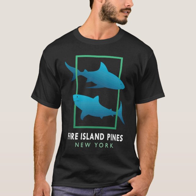 Fire Island Pines  New York  Souvenir T-Shirt (Vorderseite)