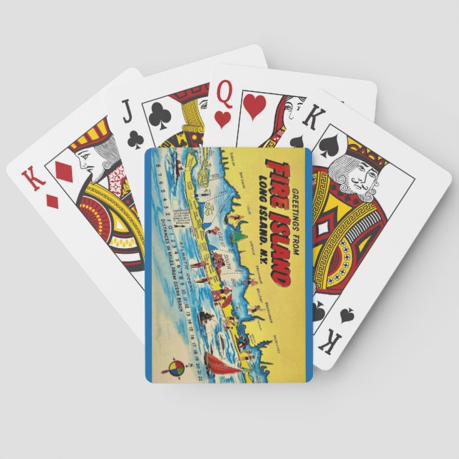 Fire Island Spielkarten (Rückseite)