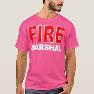 FIRE MARSHAL INVESTITIONOR KOMMISSAR FIREFIGHTER T-Shirt