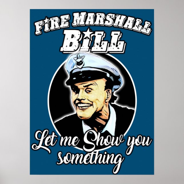 Fire Marshall Bill Poster (Vorne)