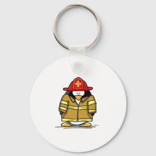 Fire Rescue Penguin Schlüsselanhänger