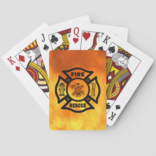 Fire Rescue Spielkarten (Rückseite)