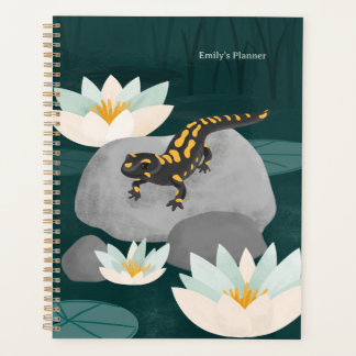 Fire Salamander Midnight Pond Personal Planer